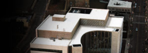 TPO Roofing System On High Rise Building