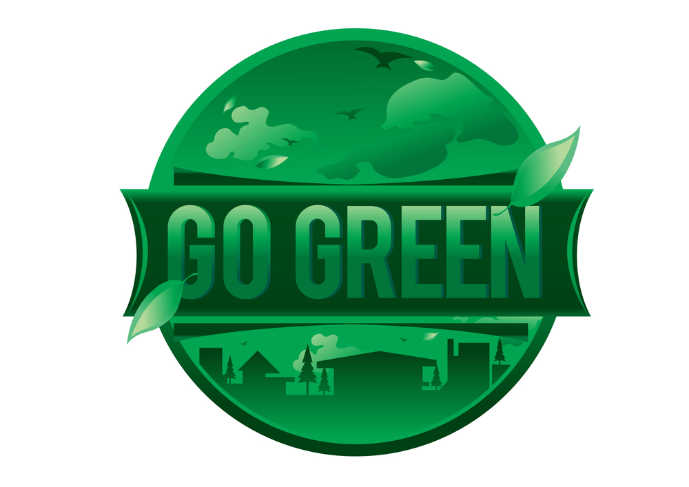Go Green Logo For 9 Green Property Management Initiatives for 2019