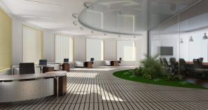 Dedicated Desks In Modern Office With Conferfence In Coworking Spaces for Multifamily Properties