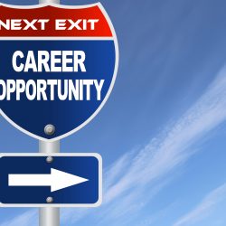 Interstate Sign Pointing To Career Opportunity For Climbing The Property Management Career Ladder Blog