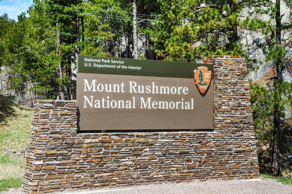 Mount Rushmore Monument Sign With Stacked Stones For Property Manager Insider