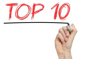 Top 10 whiteboard letters for 10 largest Retail Shopping Center Management Companies