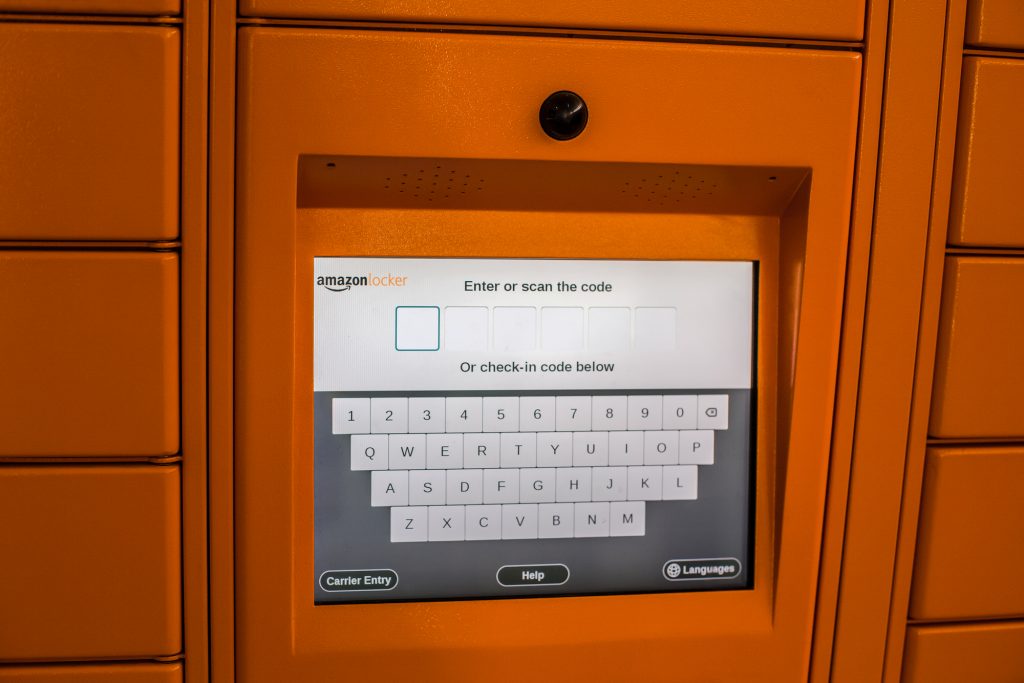 Benefits of Amazon Apartment Lockers At Multifamily Properties Include Digital Access Screens