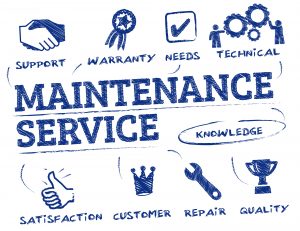 Maintenance Service Concept With Blue Text For Property Manager Insider
