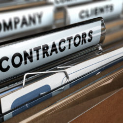 Contractors Database Text On Tab Of Folder For Property Manager Insider BidSource