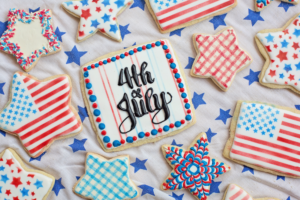 Fourth of July Cookies On A Table For Property Manager Insider July 2022 Apartment Resident Event Ideas
