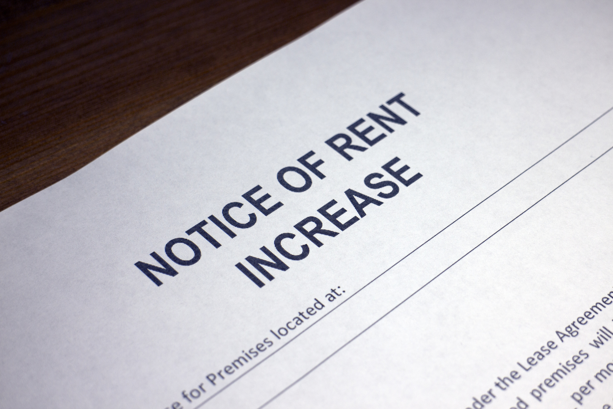 negotiating rent increase